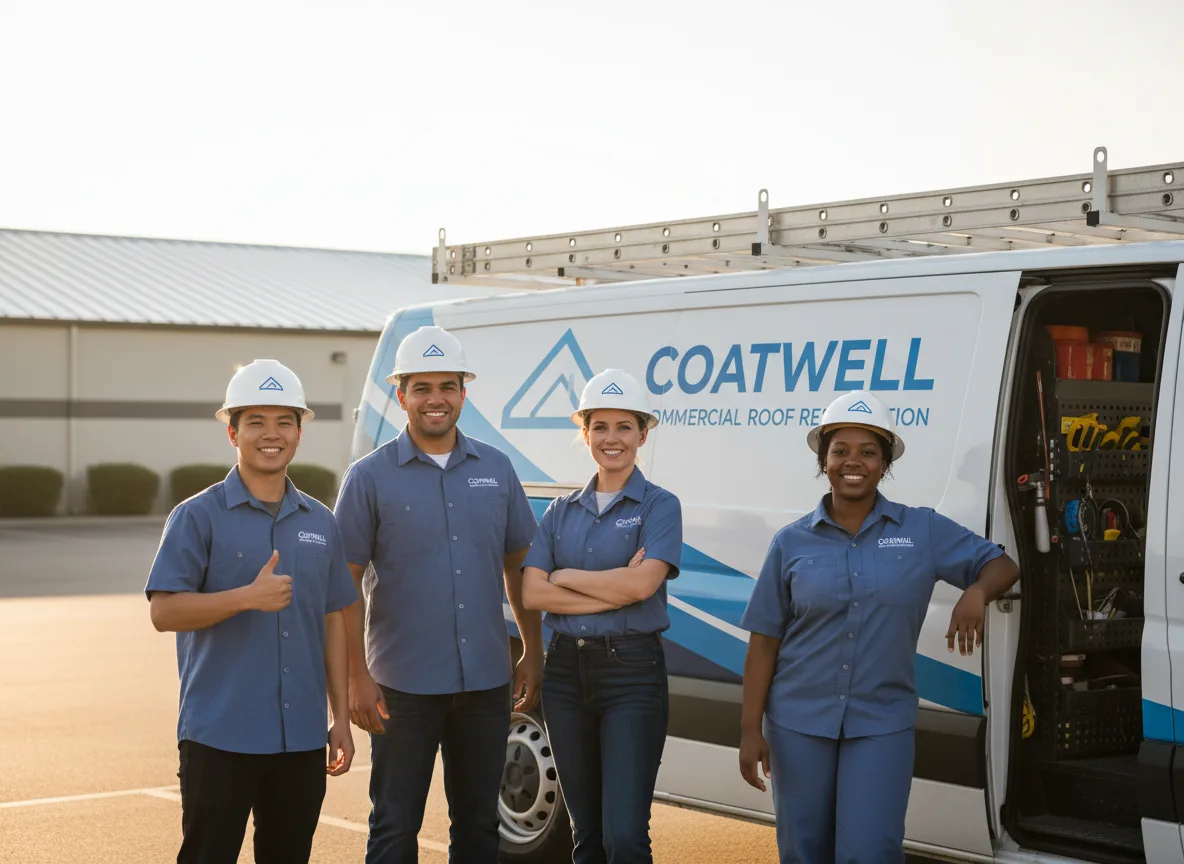 Commercial roof coating company in Cordova, SC